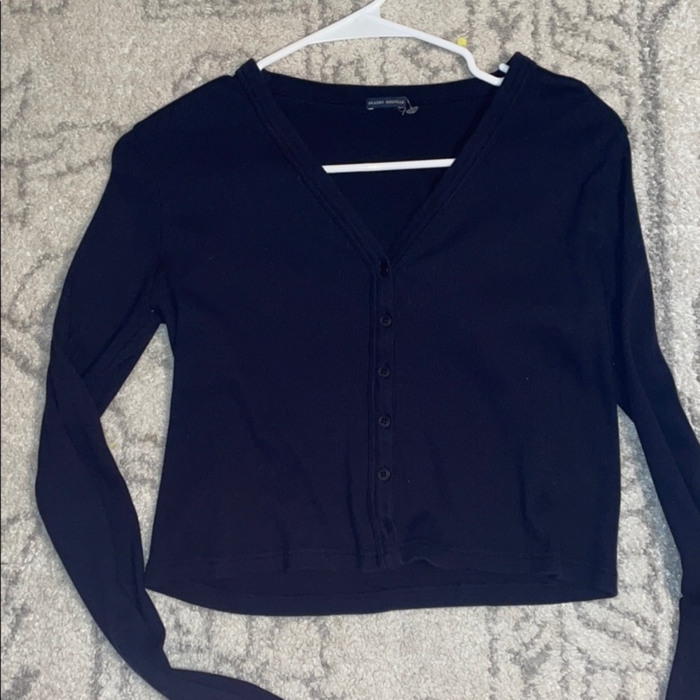button up brandy melville long sleeve